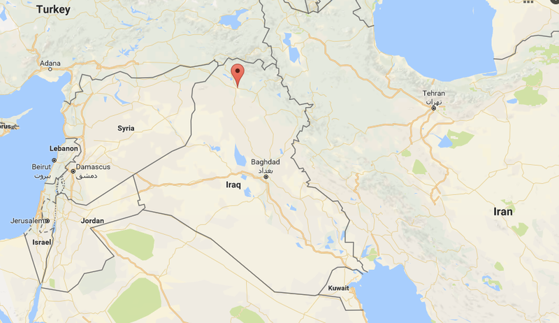 Mosul in northern Iraq. Image credit: Google Maps